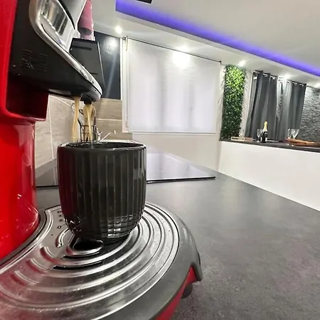 E Servagnat T3 Luxe Avec Sauna Jacuzzi Et Hammam * 에페르네이