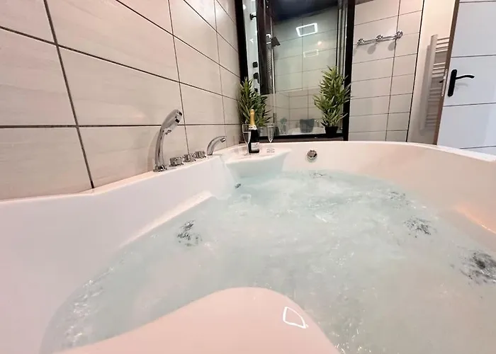 E Servagnat T3 Luxe Avec Sauna Jacuzzi Et Hammam إيبيرني