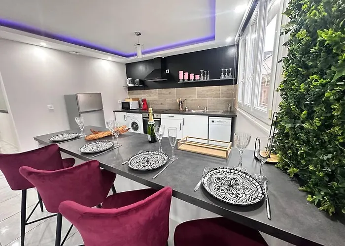 E Servagnat T3 Luxe Avec Sauna Jacuzzi Et Hammam شقة