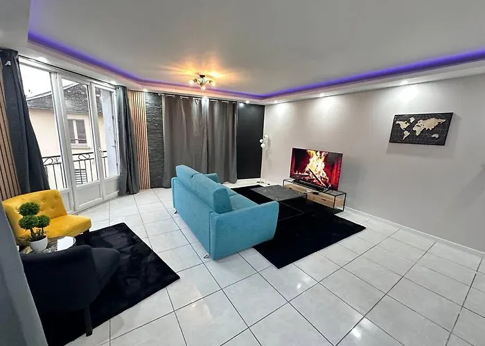 شقة E Servagnat T3 Luxe Avec Sauna Jacuzzi Et Hammam