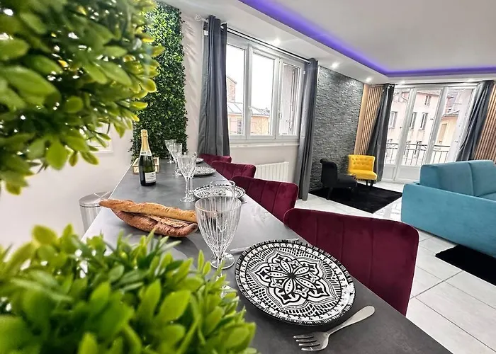 E Servagnat T3 Luxe Avec Sauna Jacuzzi Et Hammam شقة *